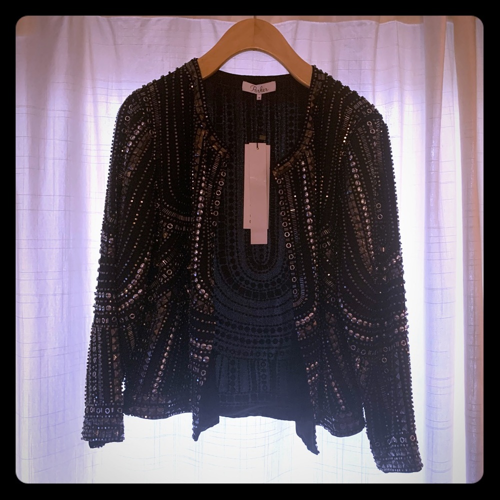 Parker Studded Jacket, Sz M